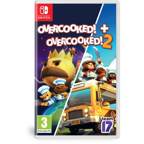Sold Out Igrica Switch Overcooked + Overcooked 2 Double Pack Slike