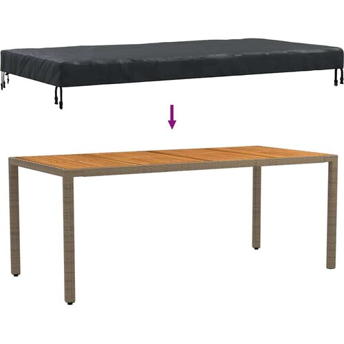 VidaXL Navlaka za vanjski namje&amp;scaron;taj 202 x 102 x 15 cm Slike
