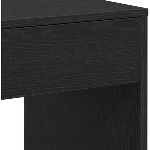  Radni stol Crni hrast 101x50x76,5 cm Konstruirano drvo Slike