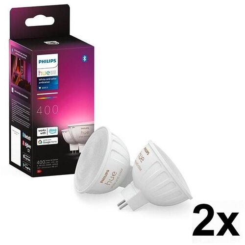 Set od 4 LED RGBW prigu&amp;scaron;ive sijalice Philips Hue WACA GU5,3/MR16/6,3W/12V Slike