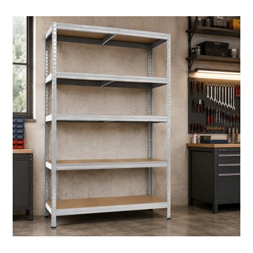 Norvel Metalna Polica 180x90x45 cm nosivost 5x150 kg ( KLK-HJ-17 ) Slike