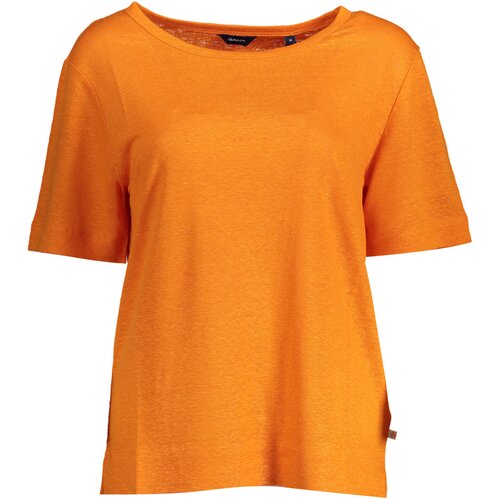 Gant WOMEN&#39;S SHORT SLEEVE T-SHIRT ORANGE Cene