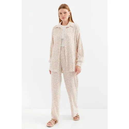 Bigdart 5858 Knitted Double Suite - High Beige Bigdart 5858 Knitted Double Suite - High Beige
