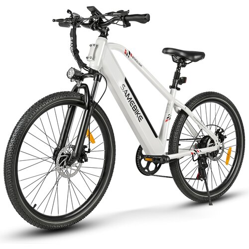 Samebike RS-A01Men električno mestno kolo, 500 W 36 V 15 Ah, 26", belo, (21960333) Cene