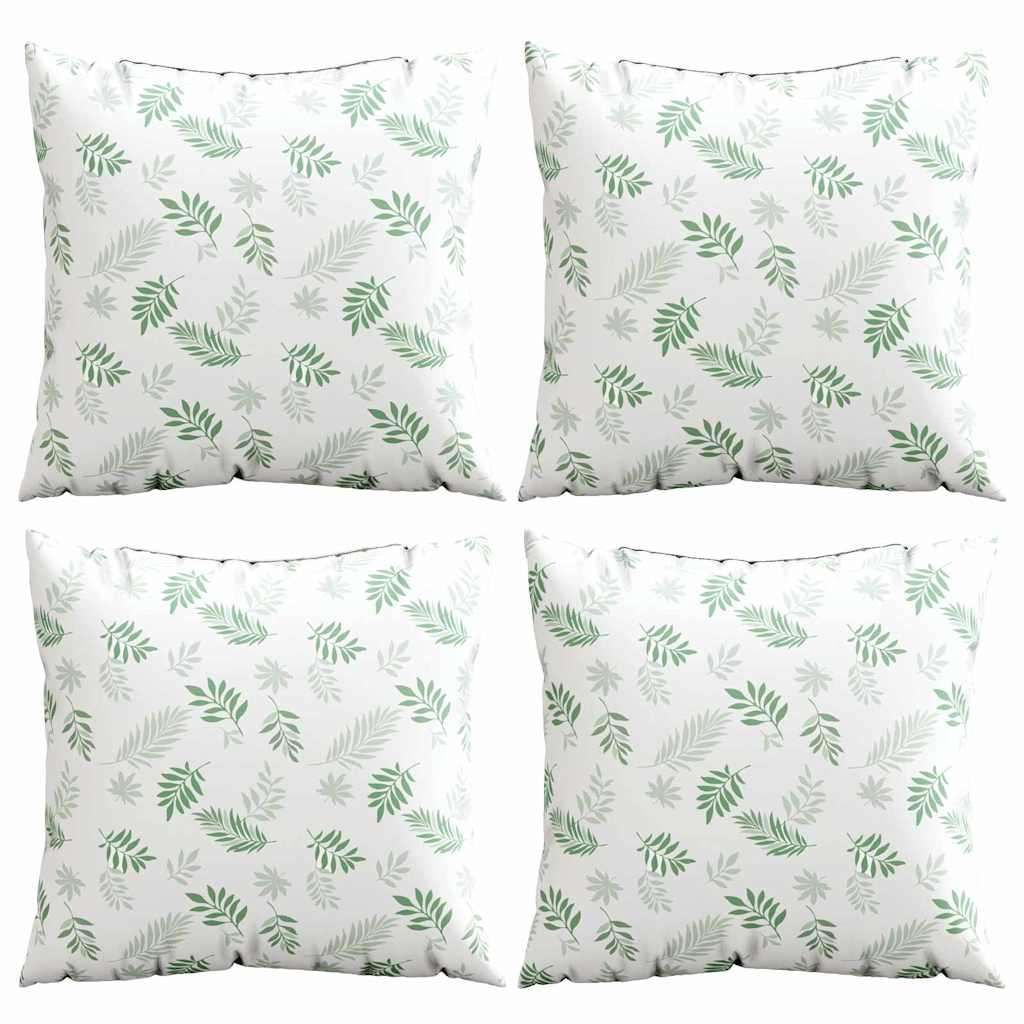  Jastučići za raspr&amp;scaron;enje 4 pcs Uzorak lista 40 x 40 cm Poliester - Lisnati uzorak 2 40 x 40 cm Slike