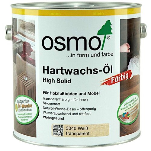 OSMO Tvrdo vo&scaron;tano ulje u boji, 2.5l, Bela, 3040 Cene