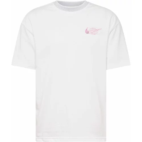 Nike Sportswear Majica roza / bela