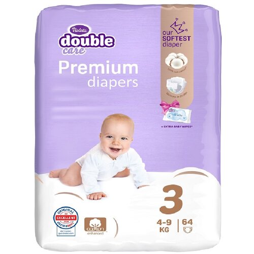 Violeta pelene 3 dc Premium Air Dry 4-9kg 64 kom Cene
