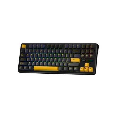 Aula Gasket F87 Thunder Black GrayWood RGB Keyboard Cijene