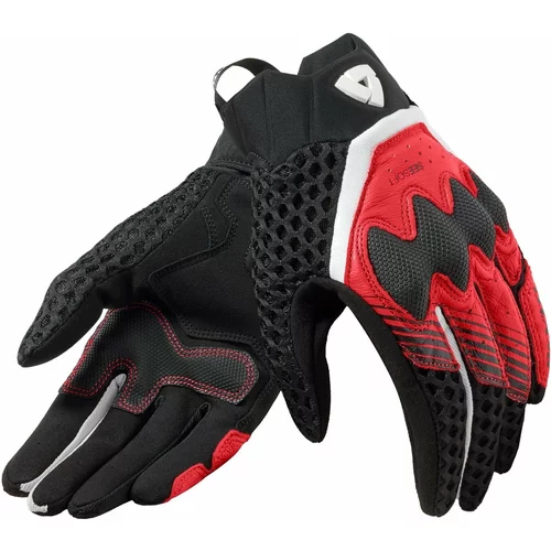 Rev'it! Gloves Veloz Ladies Black/Red S Motoristične rokavice