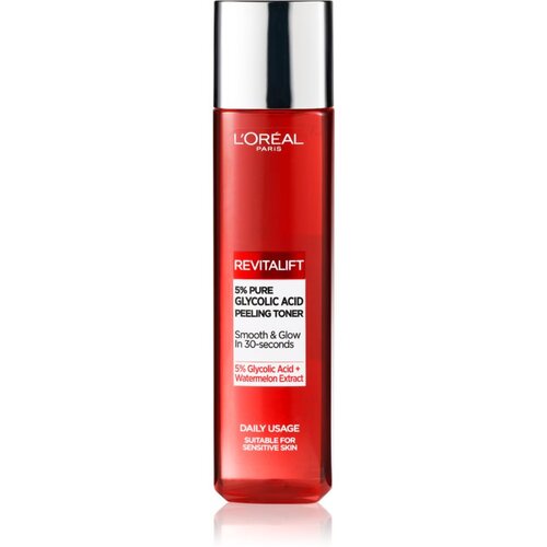  Revitalift 5% Pure Glycolic Acid Peeling Toner losjon in sprej za obraz za vse tipe kože 180 ml za ženske Cene