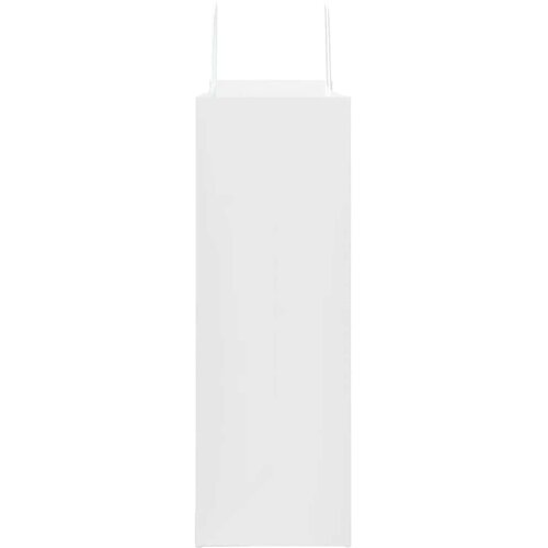  Papirnate vrećice 250 kom s ručkama bijele 45x17x48 cm Slike