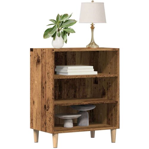 VidaXL Komoda boja staro drvo 57x35x75 cm od konstruiranog drva Slike