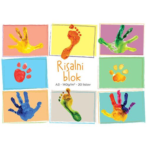  Risalni blok Junior A3, 20 listov Cene