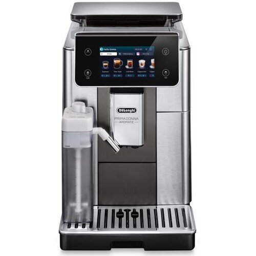 DeLonghi DE LONGHI ECAM630.75.TM aparat za espresso PrimaDonna Aromatic Titanium, (5000494765) Slike