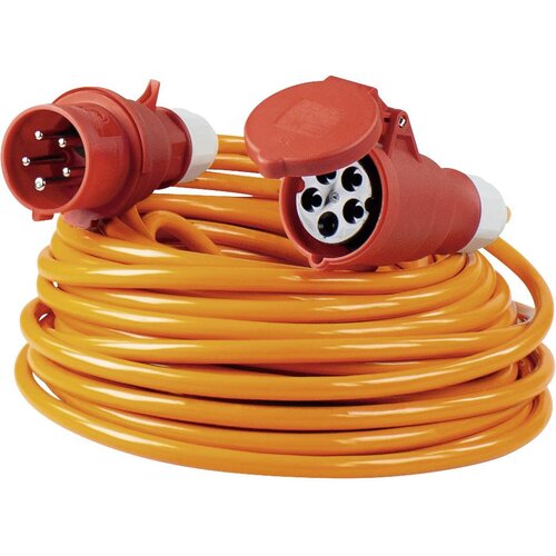 As-schwabe 60562 tok podaljšek 16 A oranžna 25.00 m H07BQ-F 5G 2\,5 mm² s faznim pretvornikom, (20434330) Cene