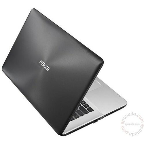 Asus F751LB-T4195D FHD Intel Core i7-5500U 2.4GHz (3.0GHz) 8GB 1TB GeForce 940M 2GB ODD Gray Metal laptop Slike