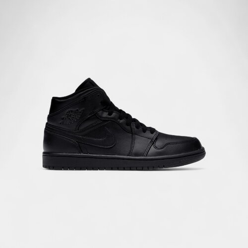Nike Visoke superge Jordan 1 Mid Triple Black Črna Slike