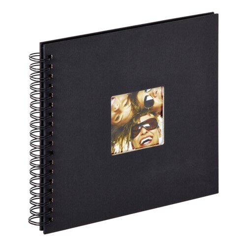 Walther fun black wire-o 26x25 40 black pages SA108B Slike
