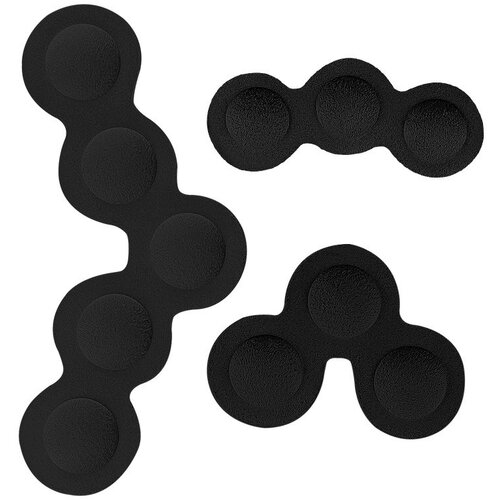 INF Black Granule Insole Pads - Flat Foot Arch Support, Massage Comfort - 2 Sets, (5000078121) Cene