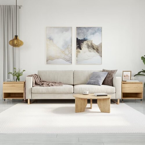  The Living Store Klubska mizica 2 kosa sonoma hrast 50x46x50 cm inženirski les - Klubska Mizica, (21444098) Slike