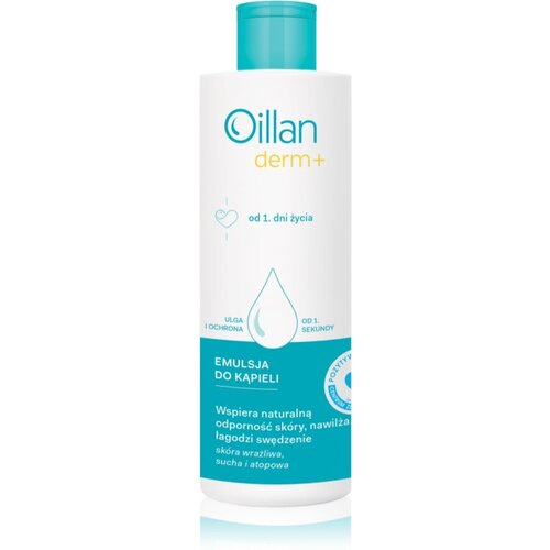 Oillan Derm+ Bath Emulsion emulzija za kopel za otroke od rojstva 200 ml Slike