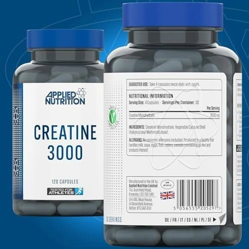 Applied Nutrition mikronizovani kreatin monohidrat 3g &amp;ndash; tablete za snagu Slike