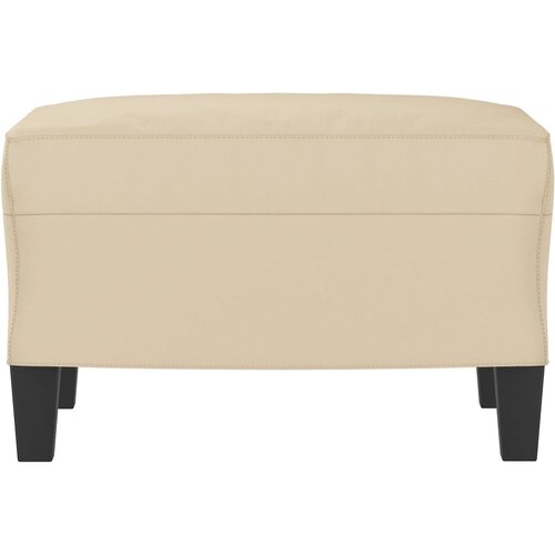  Tabure krem 60 x 50 x 41 cm od mikrovlakana Slike