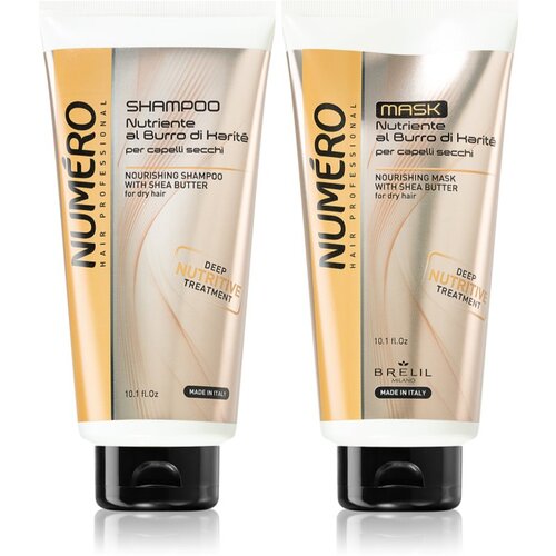 Brelil Num&amp;eacute;ro Nourishing Set poklon set (za suhu kosu) Slike