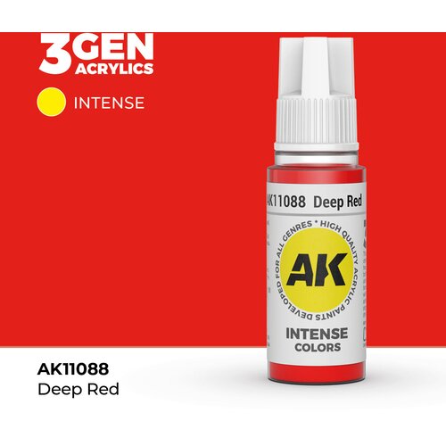 AK Interactive Deep Red 17ml - 3rd Gen Akrilna Boja AK11088 Slike