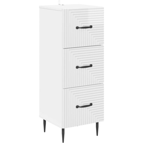  Ormar s ladicama Bijela visokog sjaja 33 x 34,5 x 89,5 cm Cijene