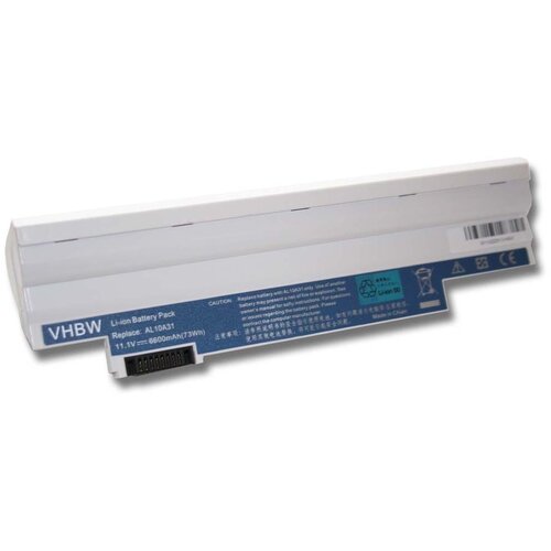  Baterija za Acer Aspire One 522 / 722 / D255 / D255E / D257, bela, 6600 mAh Cene