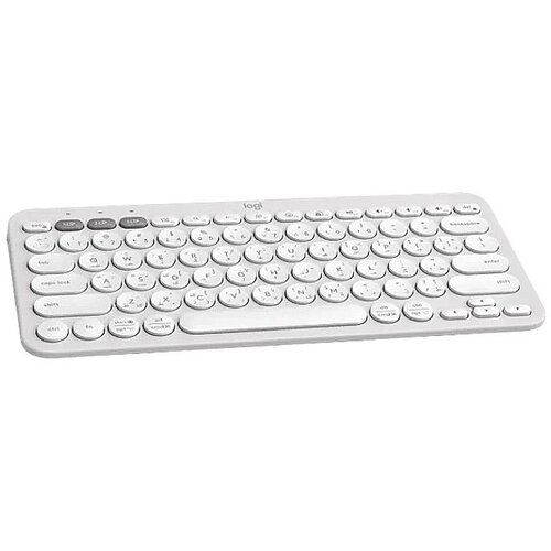 Logitech K380s Bluetooth Pebble Keys 2 US bela tastatura Slike