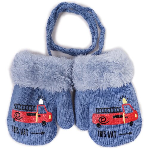 Yoclub kids&amp;#039;s gloves RED-0011C-AA1A-006 Slike