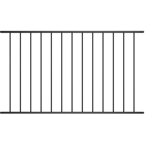  Ogradni panel Woerden čelik s praškastim premazom 1,7x0,75 m crna Cene