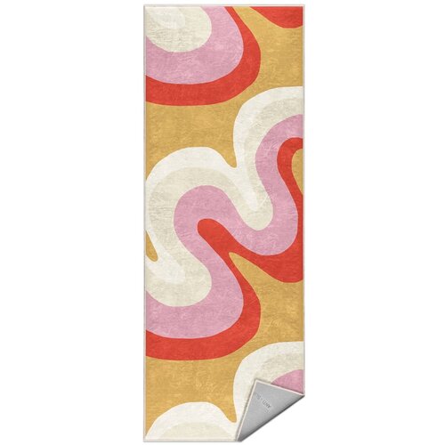Mila Home Rumen/rožnat pralen tekač 60x230 cm Raspberry Creamsicle – Cene