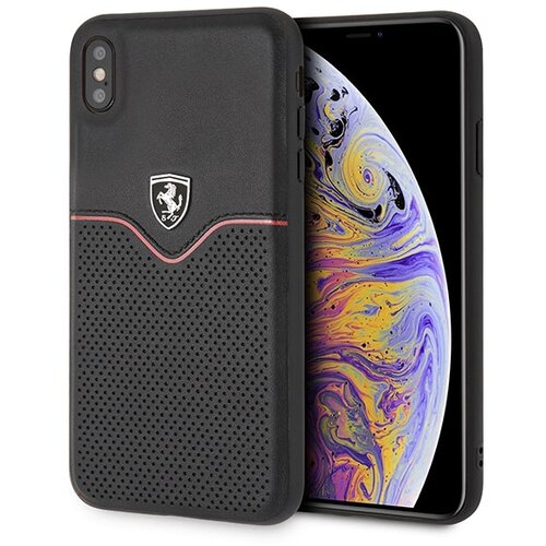 Ferrari HARDCASE FEOVEHCI65BK IPHONE XS MAX BLACK/CZARNY OFF TRACK VICTORY, (21833437) Cene