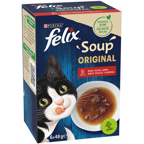 Felix Soup 6 x 48 g - Okusna raznolikost iz dežele Cijene