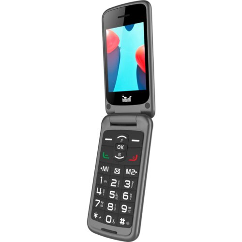Meanit 2.8" ekran, sos dugme - senior flip xl mobilni telefon Cene
