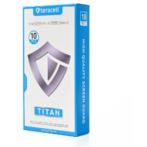  Zastitno staklo Tempered glass Teracell Titan 2.5D 10u1 za iPhone 16 Pro 6.3 crni Cene