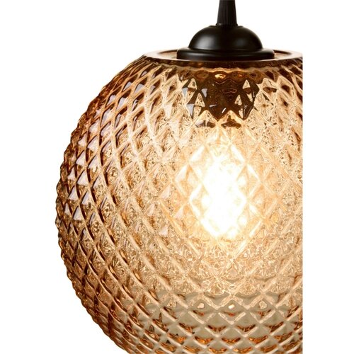 Halo Design 718368 - Visilica na sajli NOBB 1xE27/40W/230V zadimljeno braon Slike