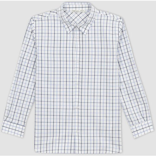 Defacto Boy Regular Fit Polo Neck Long Sleeve Shirt Slike