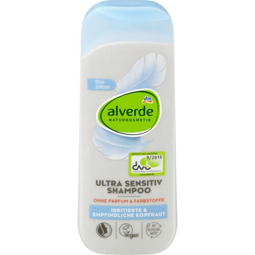 alverde NATURKOSMETIK Ultra Sensitive šampon za kosu 200 ml Slike