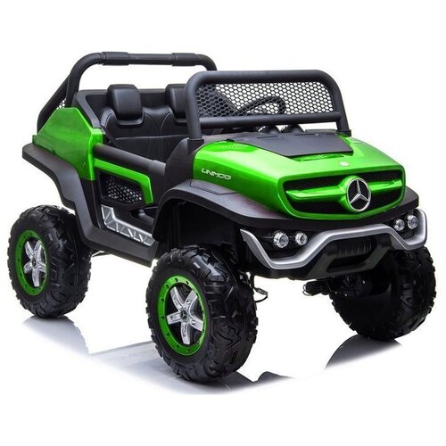 Mercedes Unimog - automobil na akumulator, zeleni 4x4 Slike