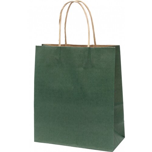  Vrečka darilna eko a5 25x10x22 PROMOCIJA - ZELENA Cene