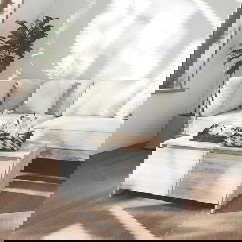 vidaXL stolić za kavu boja hrasta sonome 90 x 50 x 41,5 cm od iverice Cijene