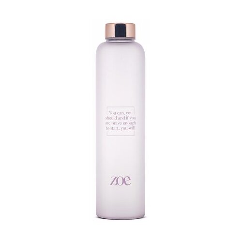 Zoe Quote Glass Bottle, Purple, 750 ml, (20494664) Cene