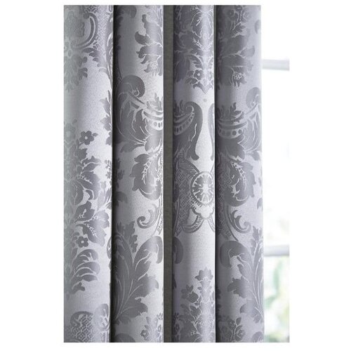 Catherine Lansfield Sive zavese iz damasta v kompletu 2 ks 168x229 cm Damask Jacquard &amp;ndash; Slike
