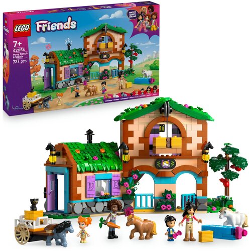 Lego Prijatelji - 42654 Kmetija in hlev za ponije - 1 k. Slike