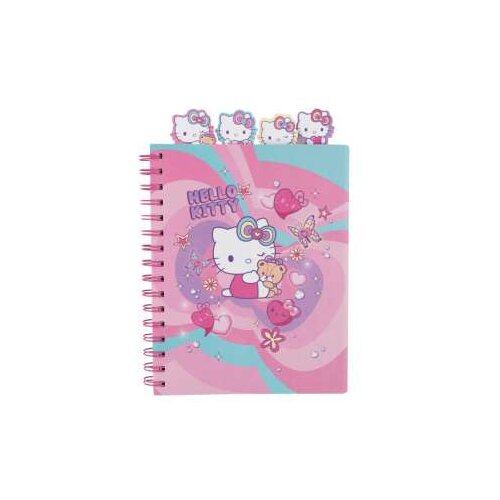 Hello Kitty SVESKA A5 SA SPIRALOM, 100 LISTOVA Slike